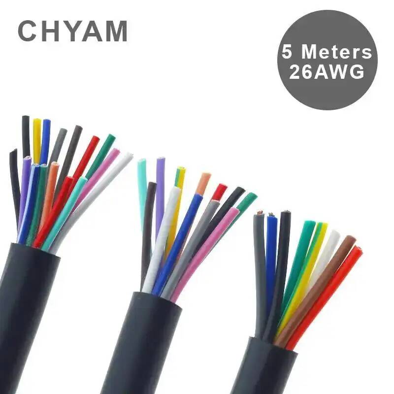 Copper Wire Roll - Кабель черный 26AWG 0,12 мм2 медный