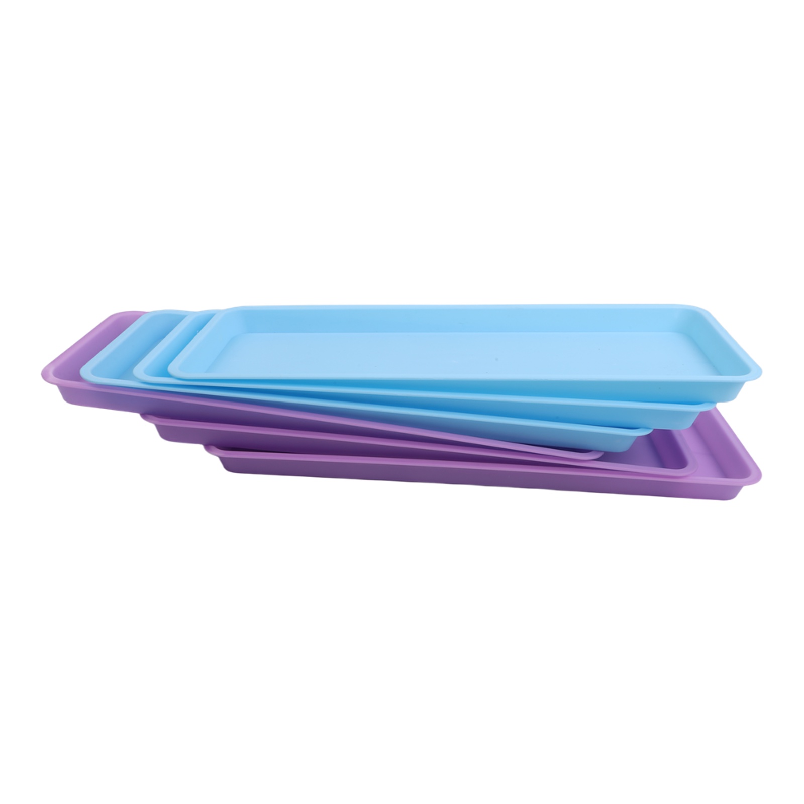 Drip Tray Saucer - Набор из 6 прямоугольных пластиковых поддонов