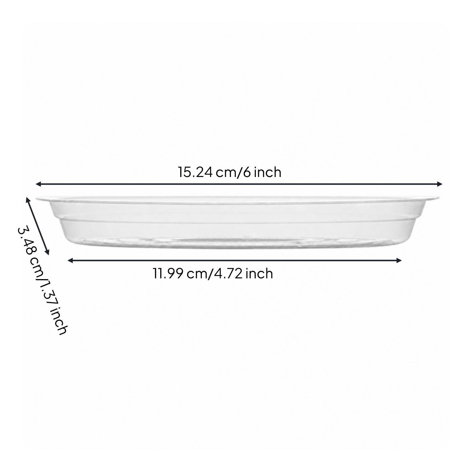 Круглый прозрачный поддон из П – обзор и цена Drip Tray Saucer