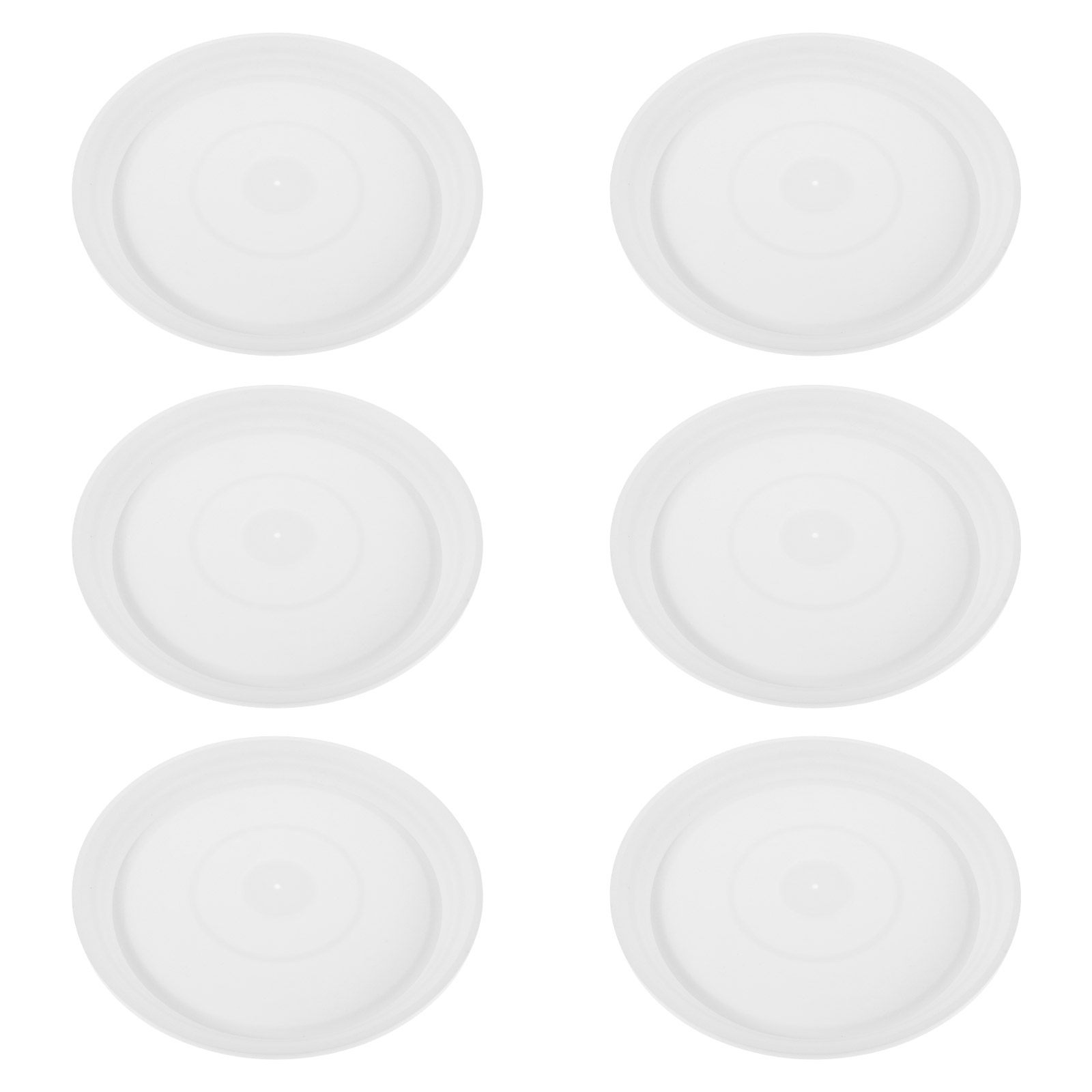 6 шт. круглых пластиковых подд – обзор и цена Drip Tray Saucer